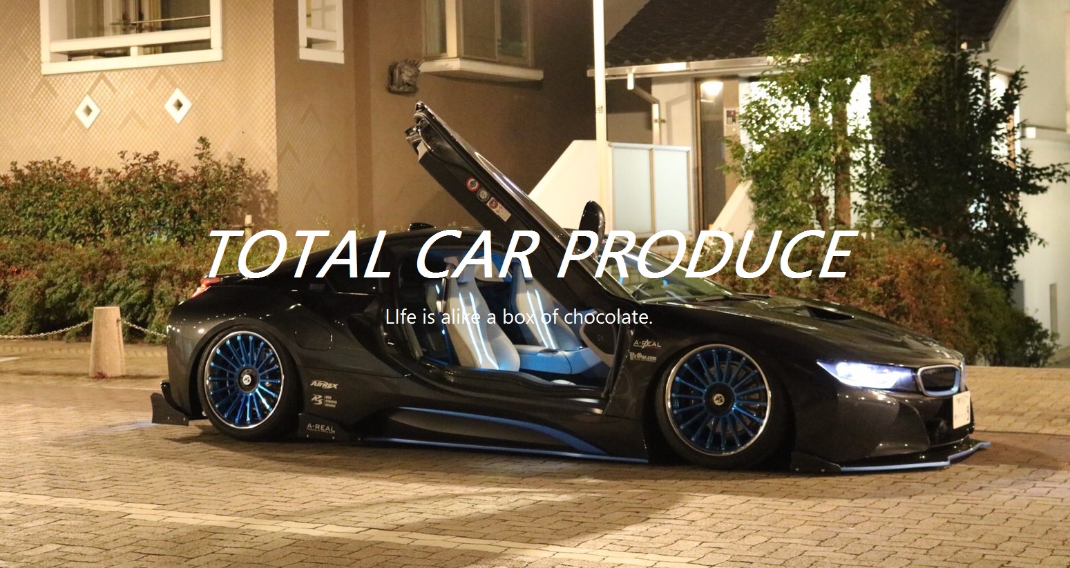 TOTAL CAR PRODUCE Life is like a box of chocolate.