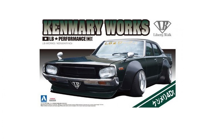 LB-WORKS プラモデル No.08 KENMARY 4dr