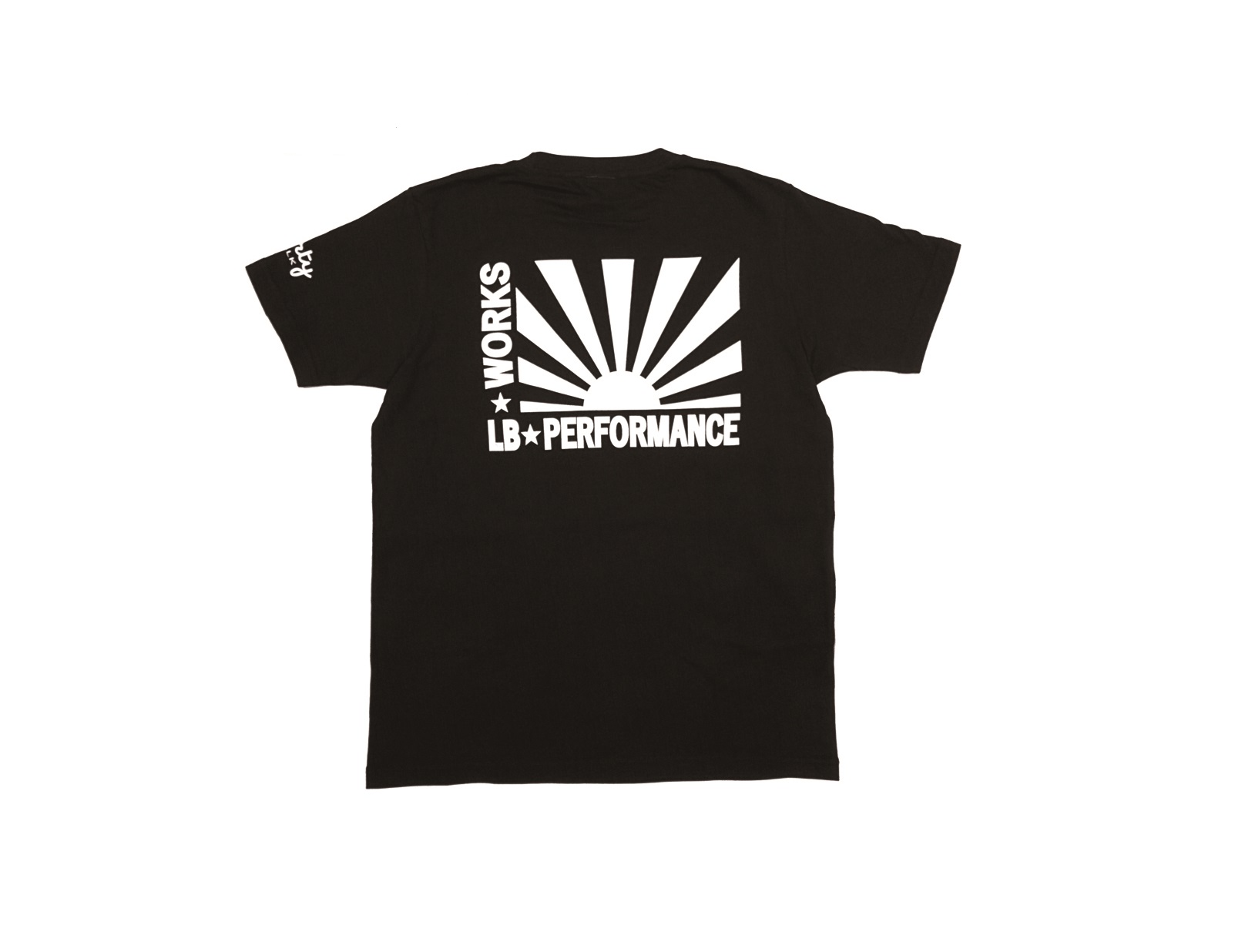 T22-BK LB 日章 Tee BK