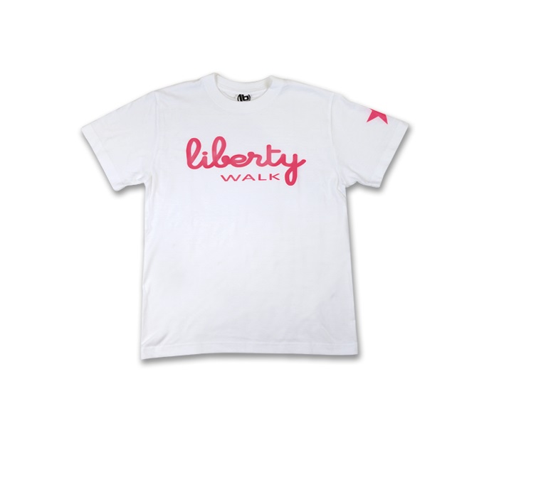 liberty pop LOGO ver1 Tシャツ ホワイト